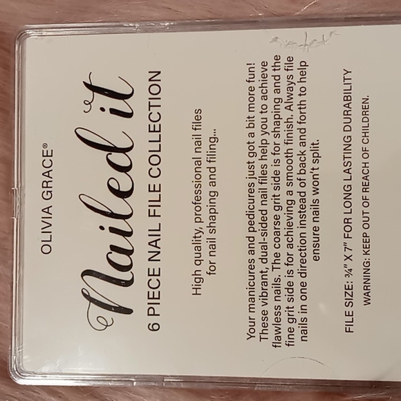 PC NAIL FILE COLLECTION, NEW Set of 6 pieces - Picture 2 of 5